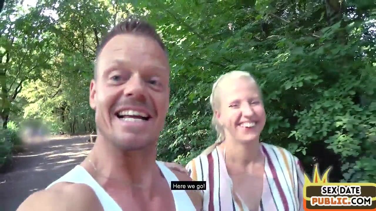 Public amateur MILF fucked outdoor after casting by sex date