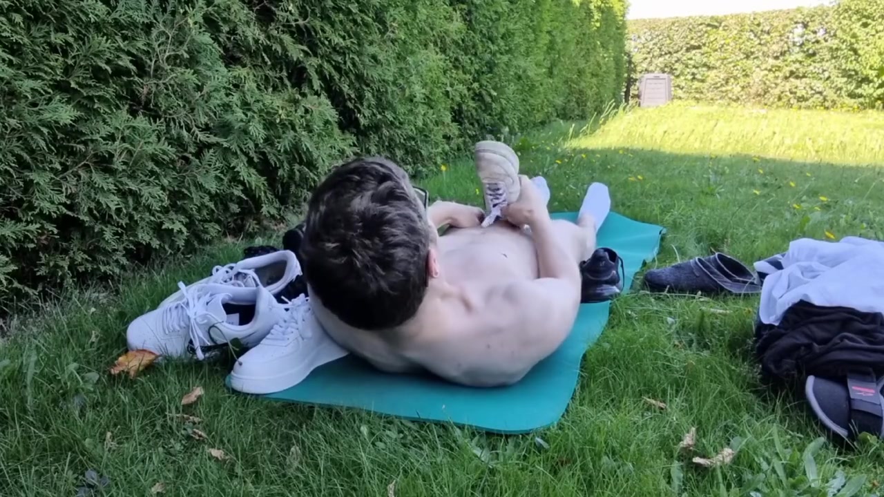 Fucks His Air Force Outside Properly With Gay Boy