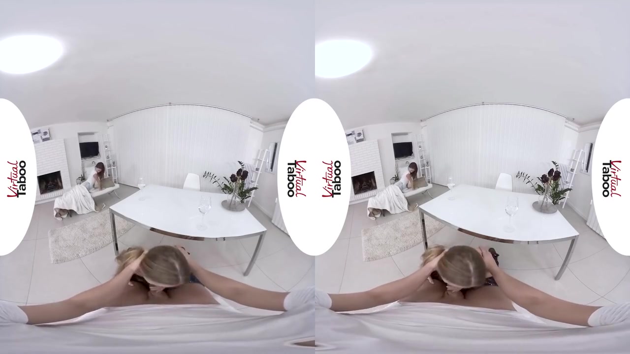 Hot Threesome With Cute Stepsis And Her Horny Friend With Alexis Crystal And Virtual Reality