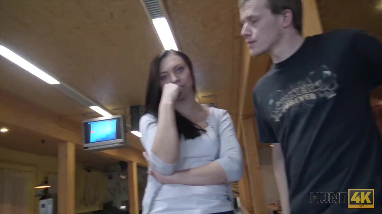 HUNT4K. Need of cash make boy eager to let stranger nail his girl