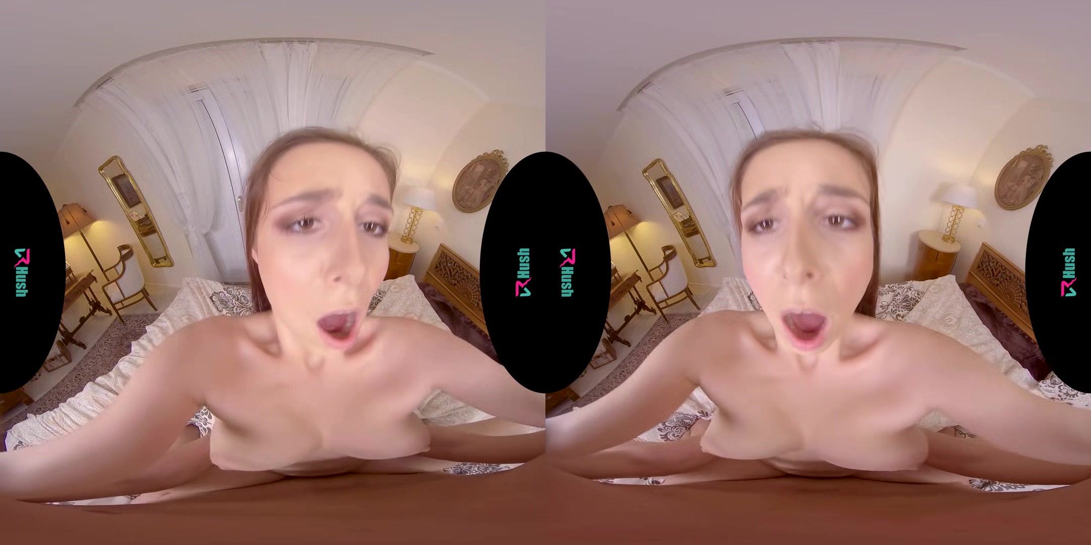VRHUSH Antonia Sainz distracts you from watching TV