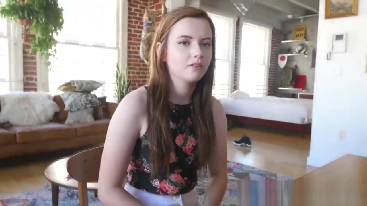 Redhead teen 18+ Enjoys a Black Cock