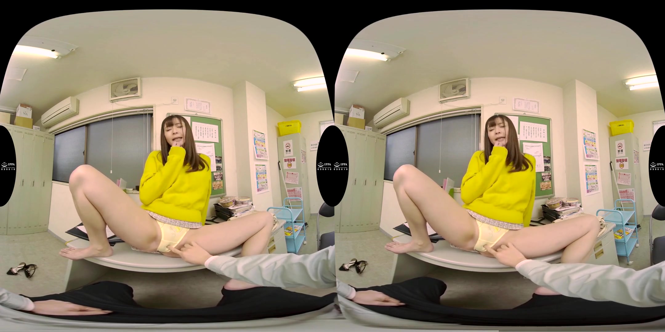 Yurika Aoi in Yurika Aoi Busty Shoplifting Wife Sex Interrogation 1 - WAAPVR