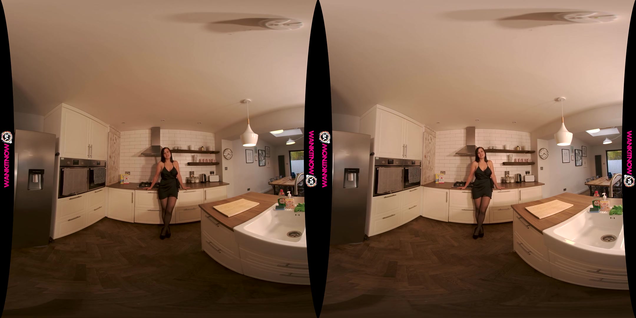 Kitchen Spread - Big Ass Big Tits Solo Model Fingering