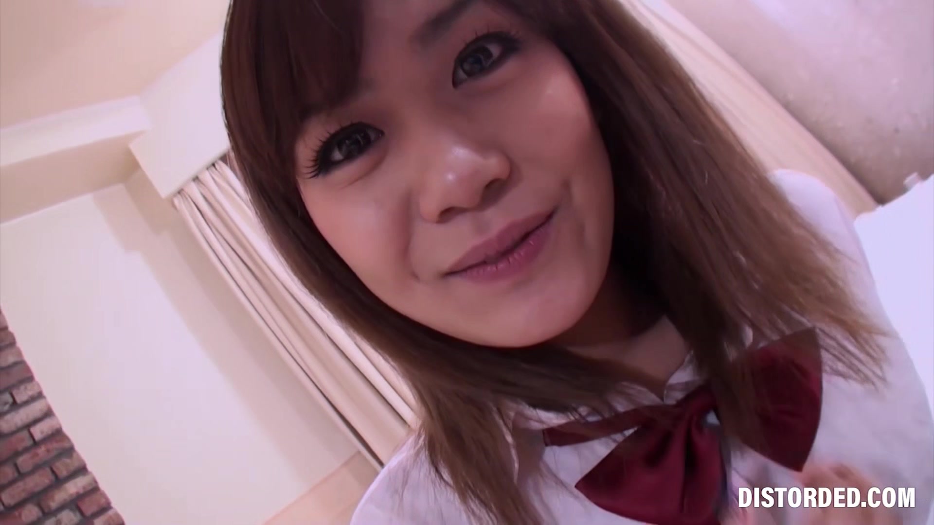 Excited Asian babe gets fucked well at Distorded