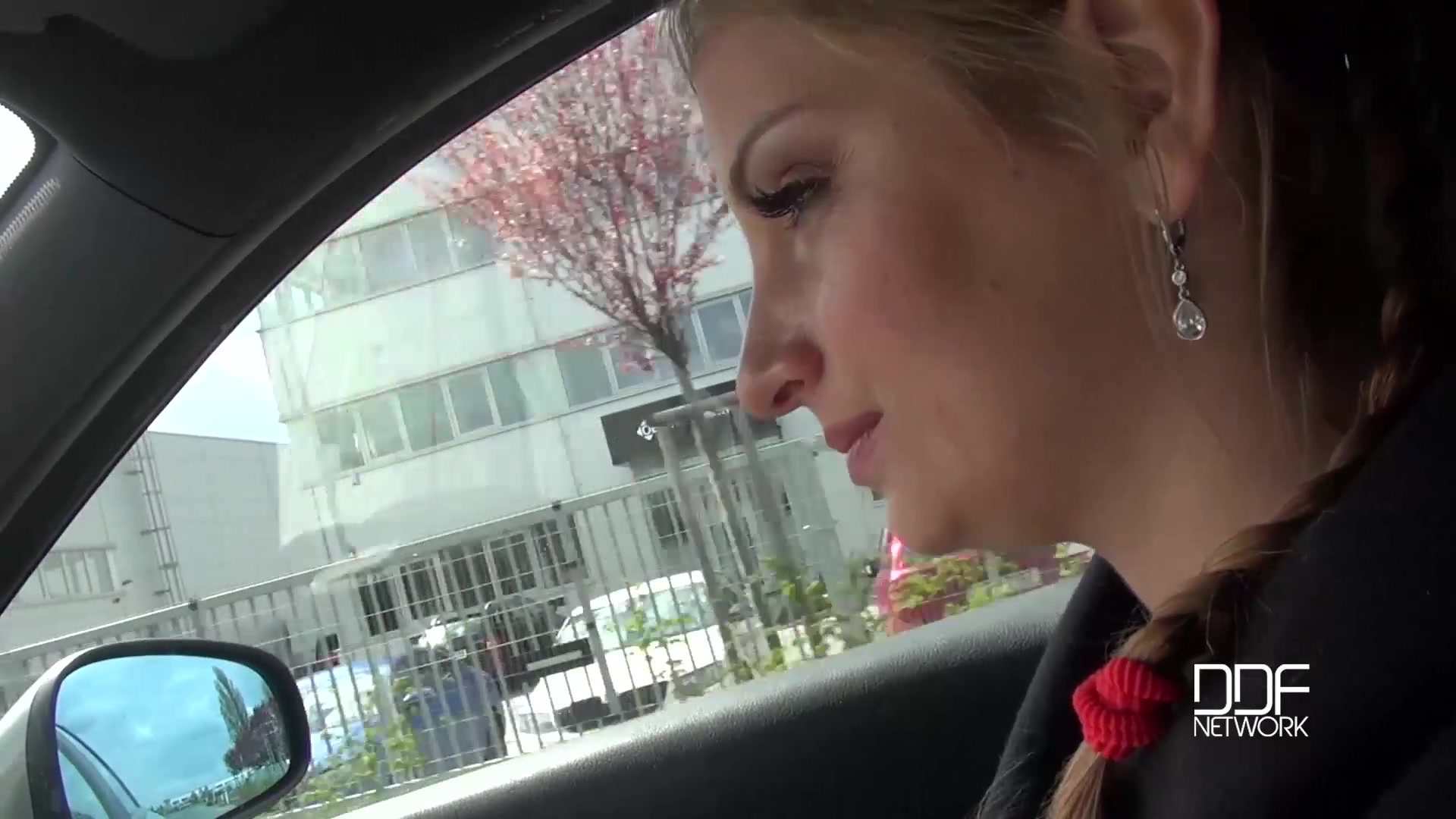 POV Cock Enjoyment - Busty Brunette Swallows Big Dong - PornWorld