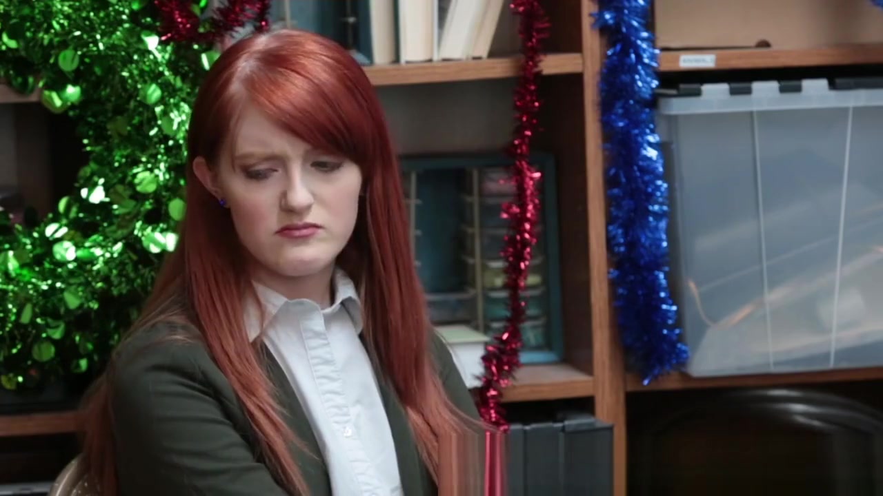 Ginger sucking shoplifter