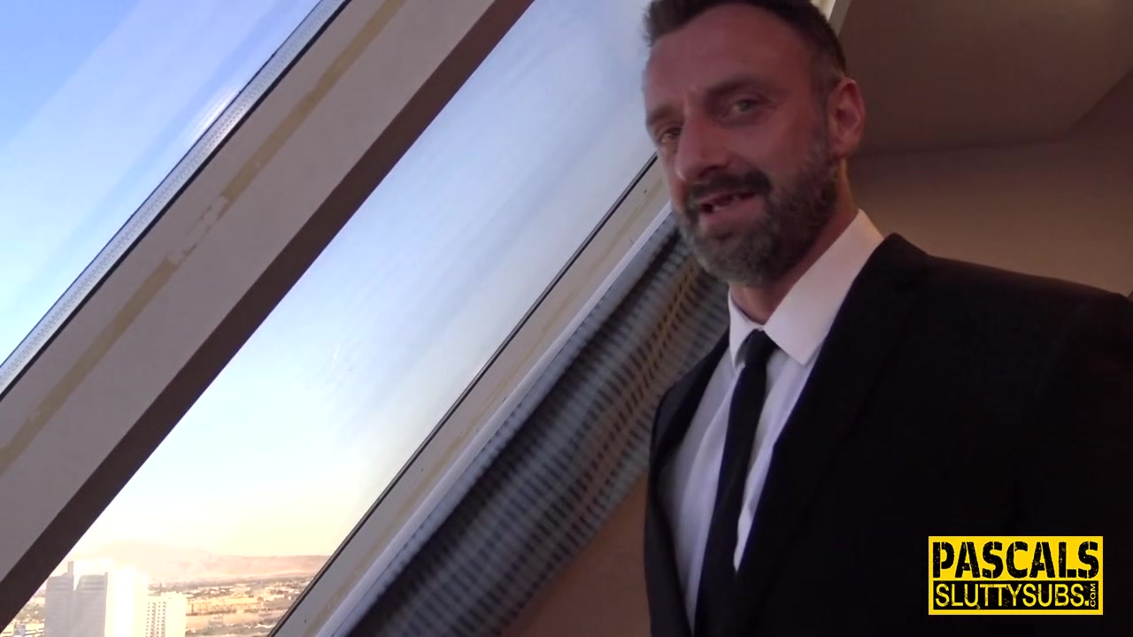 Fetish submissive blonde jerks dick
