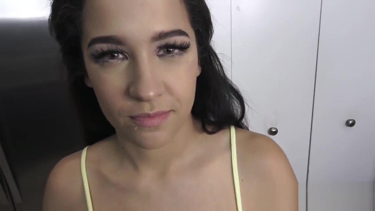 Horny stepsister tugging and sucking