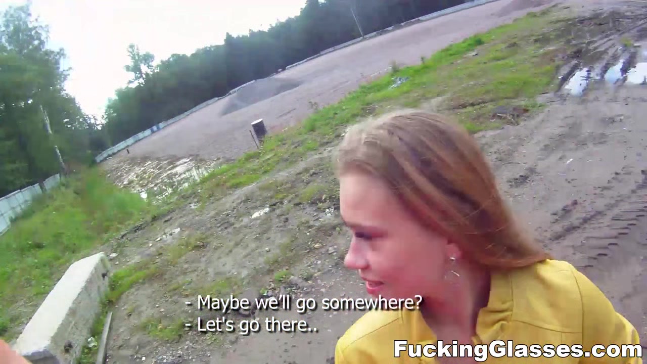 Fucking Glasses - Emma - Fucked on a construction site