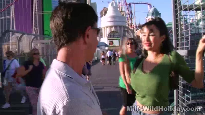 Naughty MILF Adrianna Fucking Her Hot Date - MilfsWildHoliday