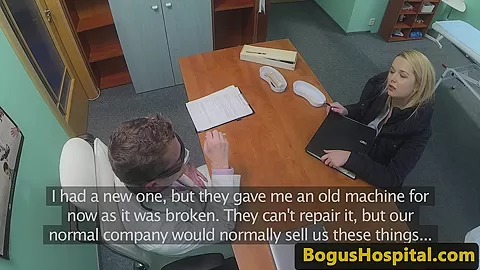 Real euro amateur pounded by her doctor