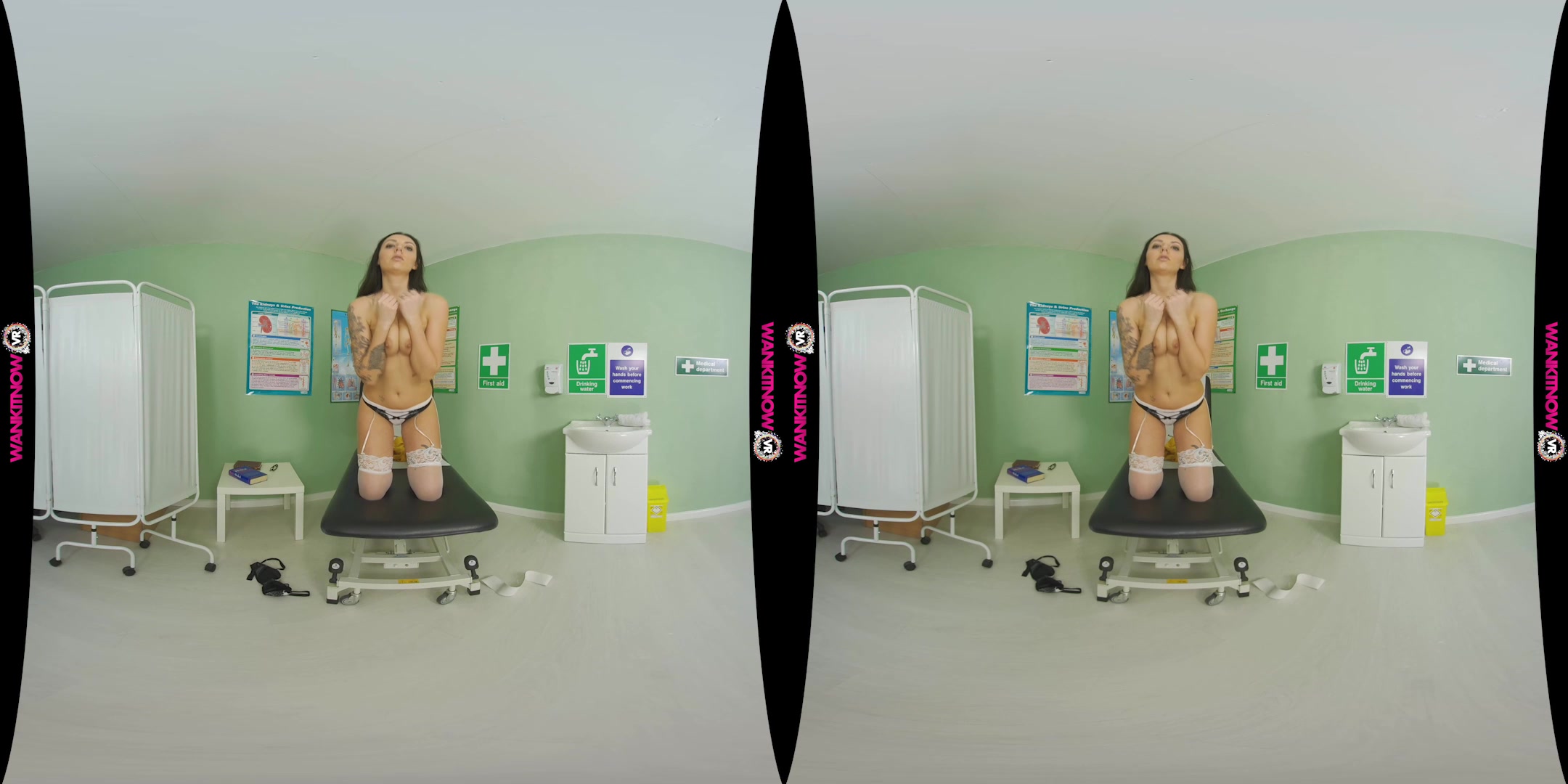 Some Special Medical Attention featuring Violet - WankitNowVR