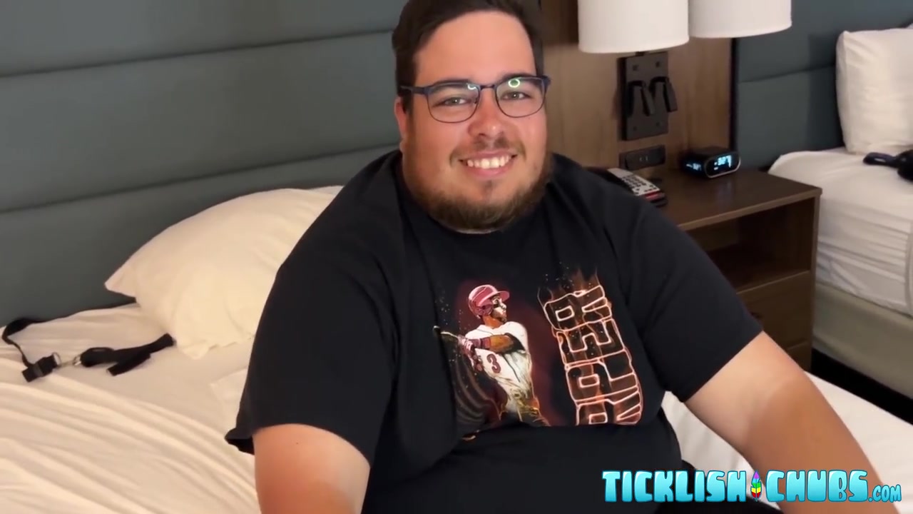 Chubby Sub Laughs While Deviant Matt Tickles His Body And Feet
