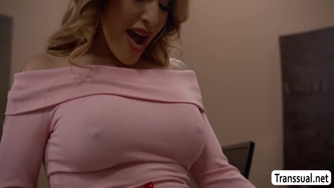 Riding The Cock Of My Horny Ts Boss In Her Office - Ts Foxxy And Cami Strella