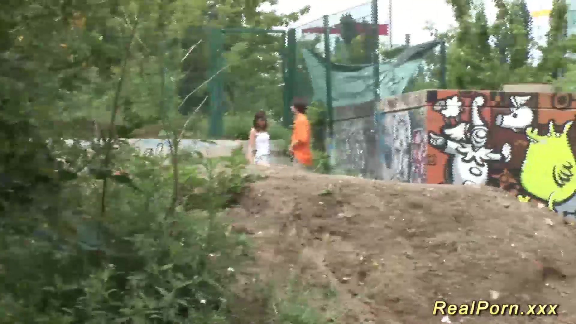 young german couple public sex
