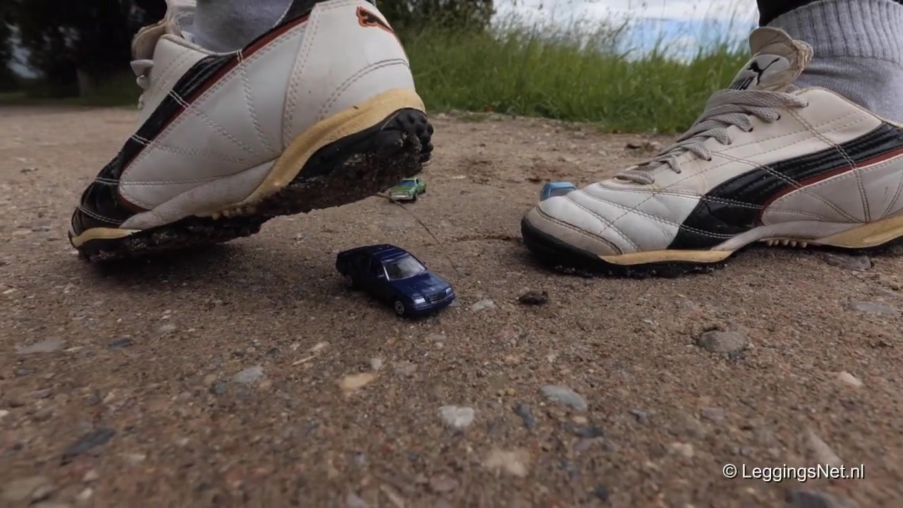 Crushing Beautiful Model Cars