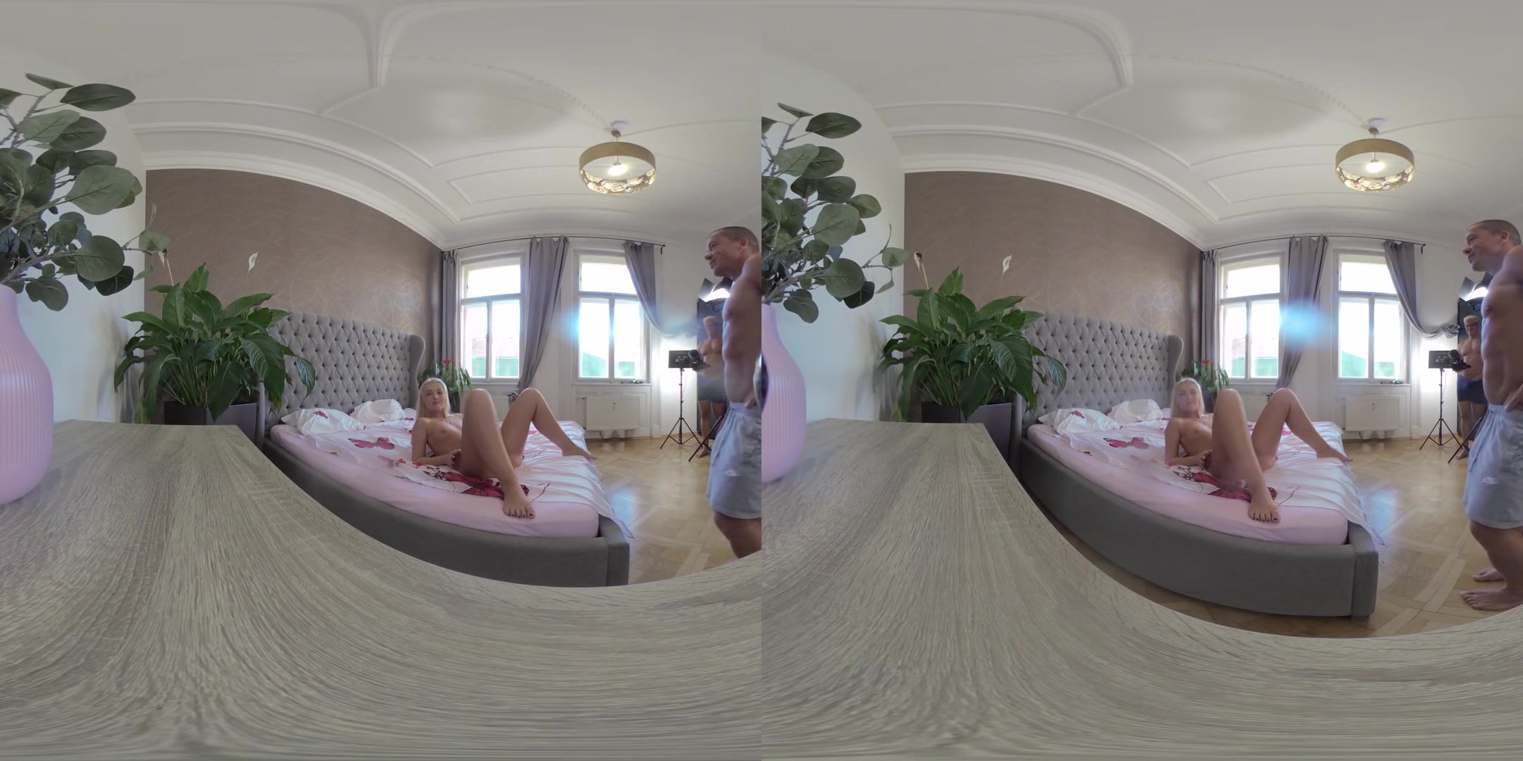 Lovita Fate Vr Video Part Two - Little Pussy Stretched Out In Massive Cock Threesome