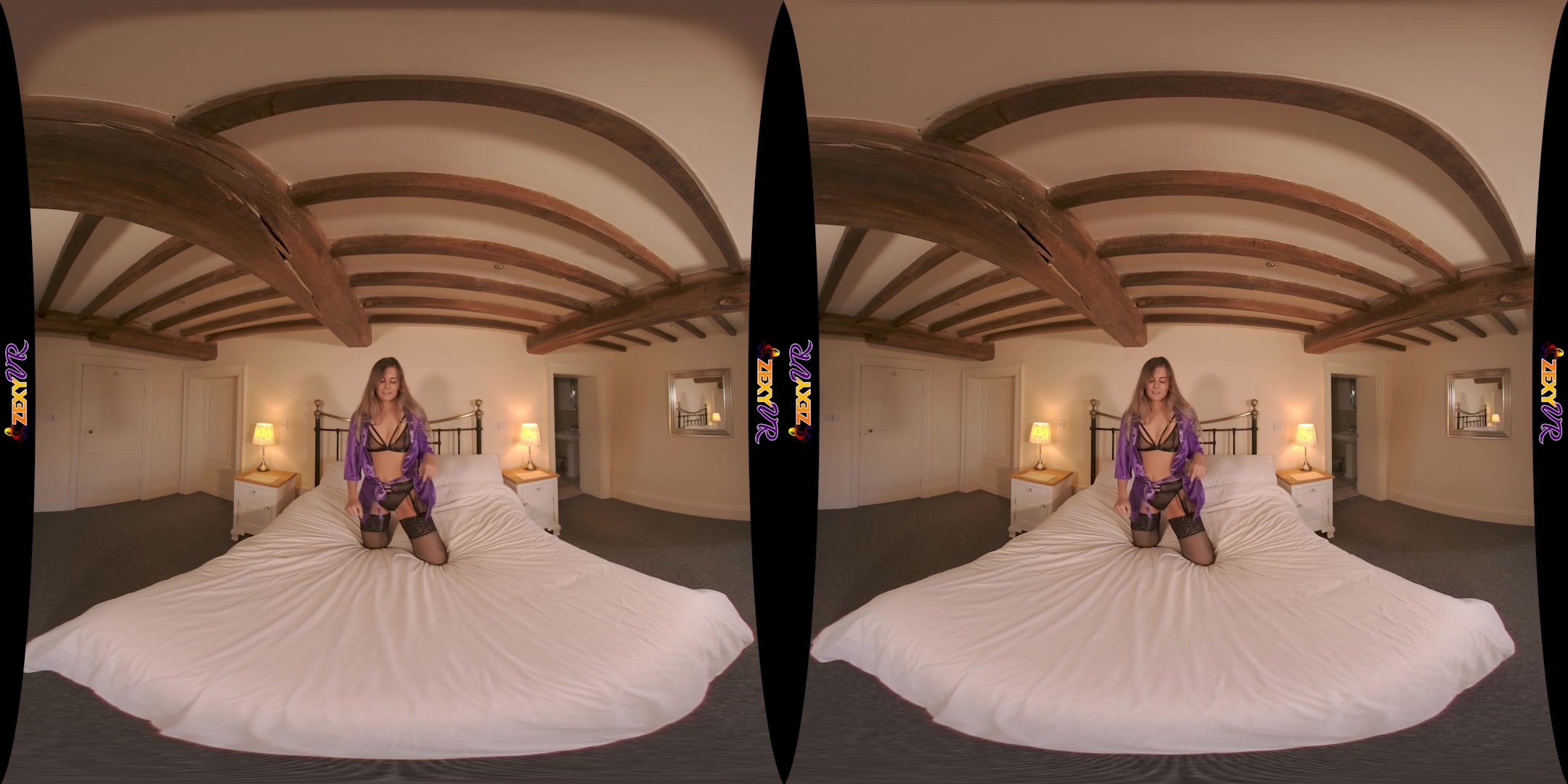 The Tease In Purple featuring Louise T - ZexyVR
