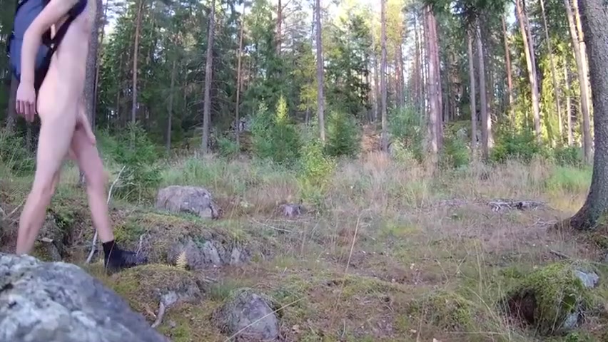 abx 1 161 Of Hiking - All Nude, 20cm Dick & Smooth Body