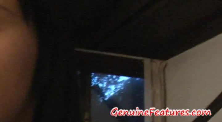 teen 18+ brunette giving blow job during casting