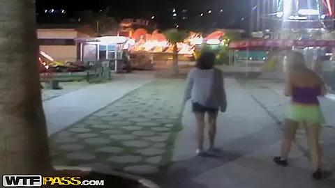 Hot sex by a nice amateur couple after pretty walk
