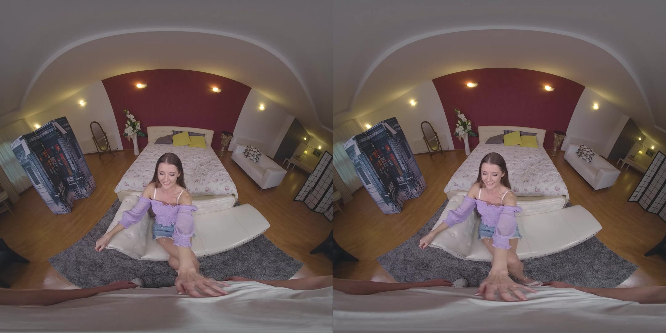 Romantic Evening with Sybil - Busty Virtual Girlfriend Experience Blowjob, Sex, and Facial