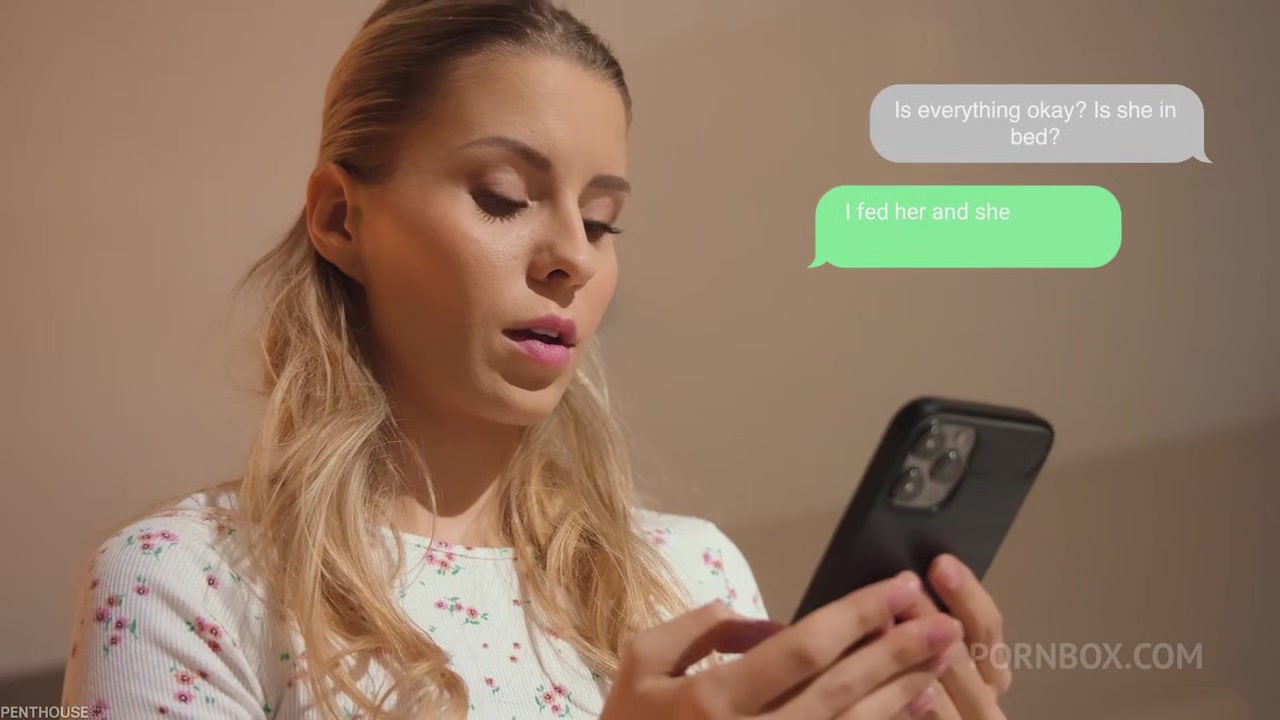 Babysitter Lucky Bee Wants Daddy's Cum