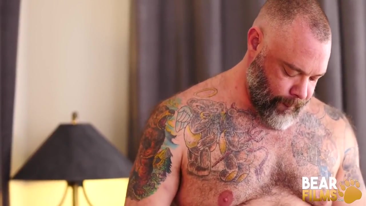 Inked Bottom Loves Riding Chip Youngs Horny Cock