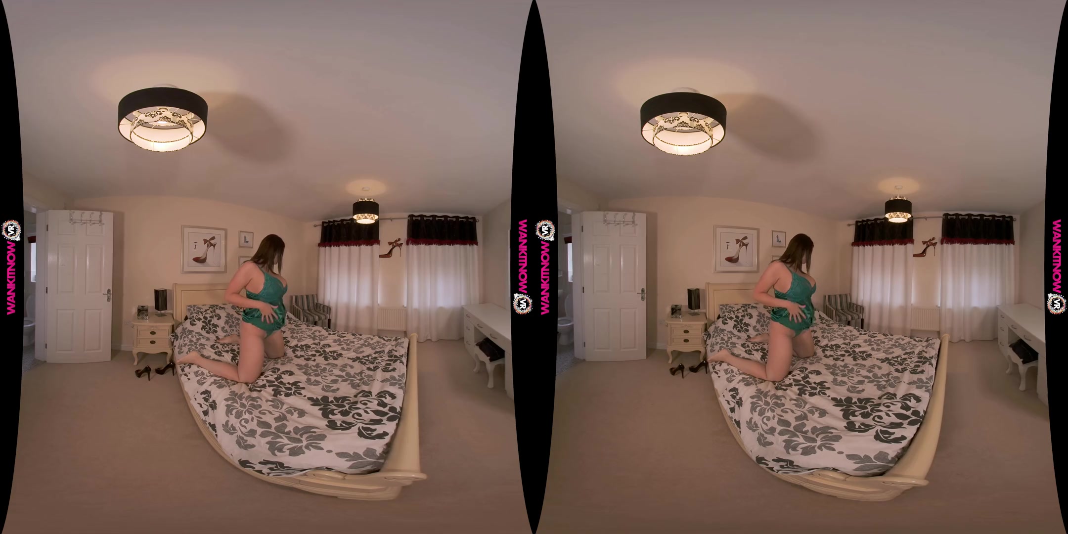 Sneaky Fun - Big Tits Curvy Babe Solo Striptease