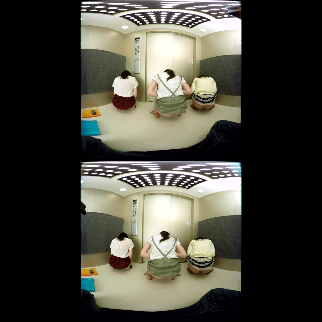Riko Kitagawa in Riko Kitagawa, Yuuha Kiriyama, and Saya Araki Stuck in an Elevator with Three Office Ladies 1 - AromaPlanning
