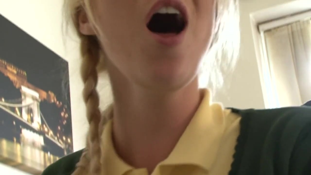 Hot blonde teen gets fucked by her stepbrother