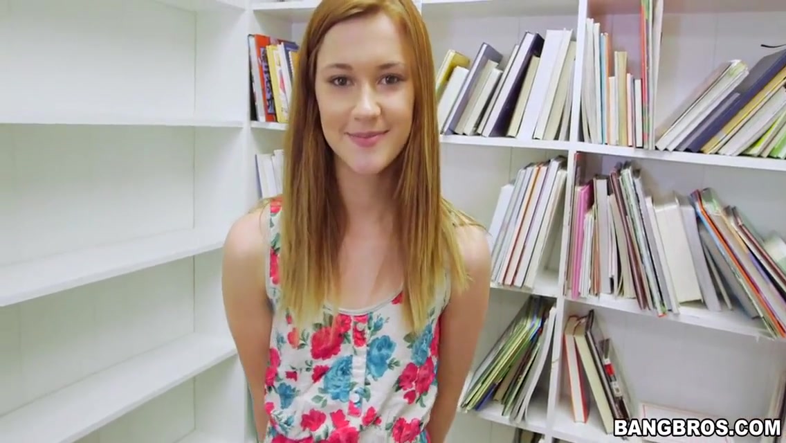 Tiny Redhead Sucks Your Dick In The Library Pov 5 Min