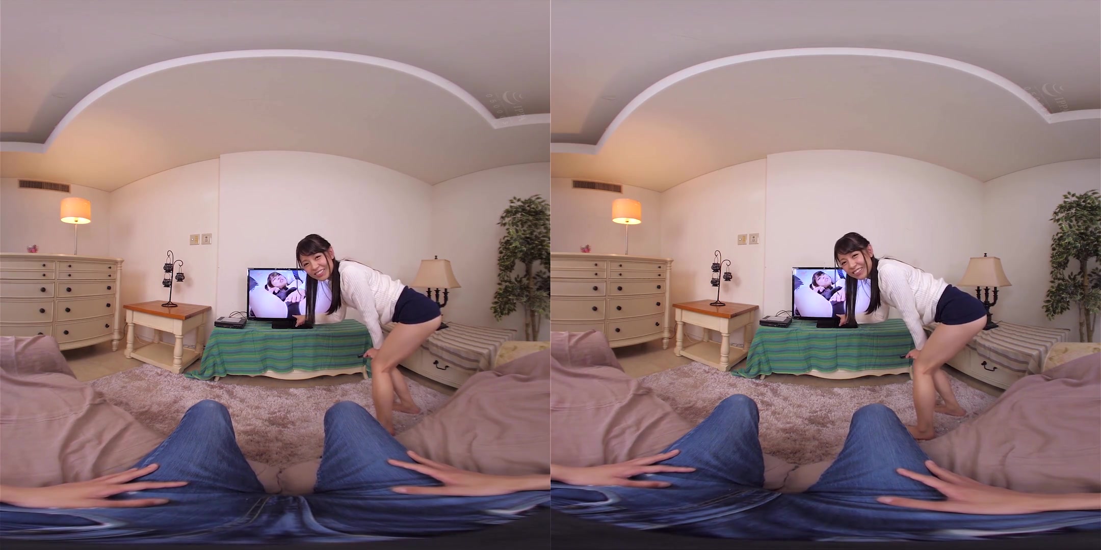 Rena Aoi Having Sex with Rena Aoi While Watching Rena Aoi 1 - SexLikeReal