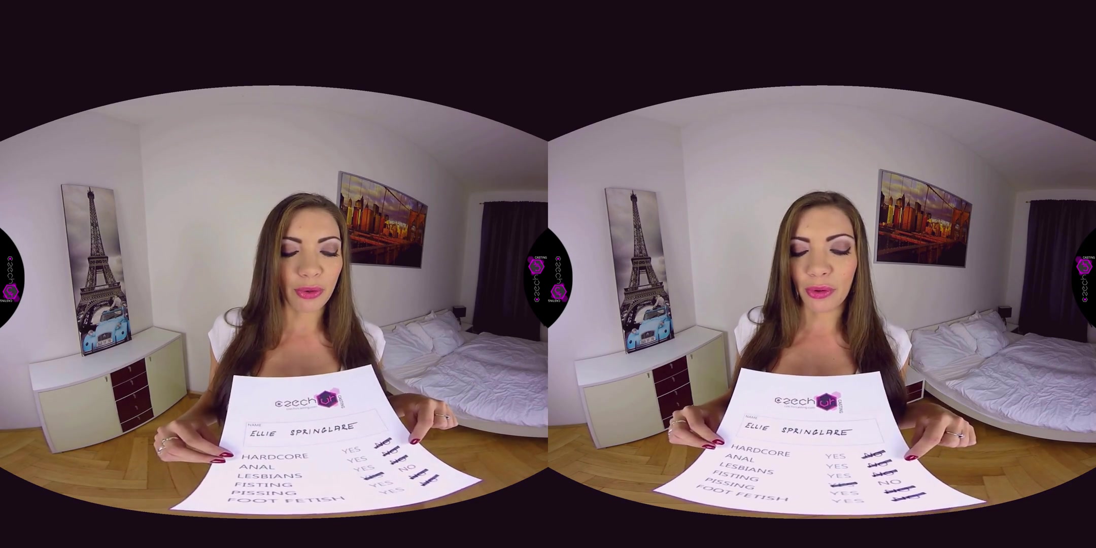 Ellie Springlare in Ellie Springlare Casting - CzechVRCasting