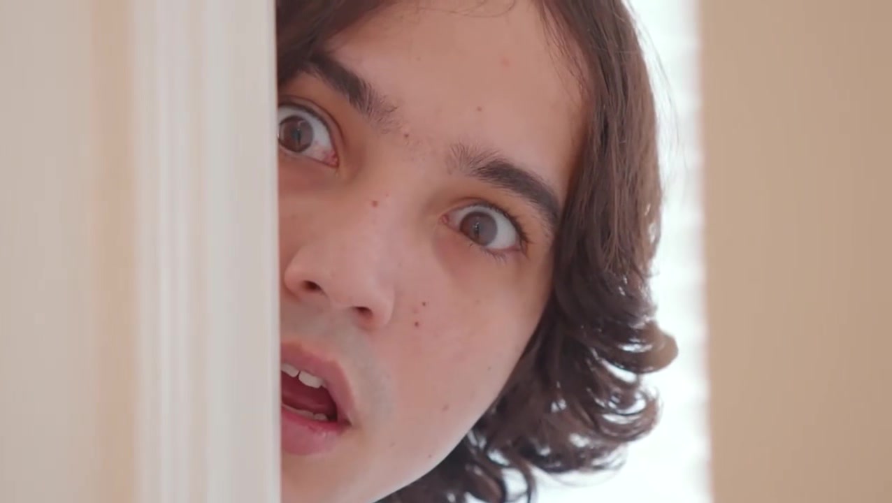 her stepson s friend spying on her while she pleases herself