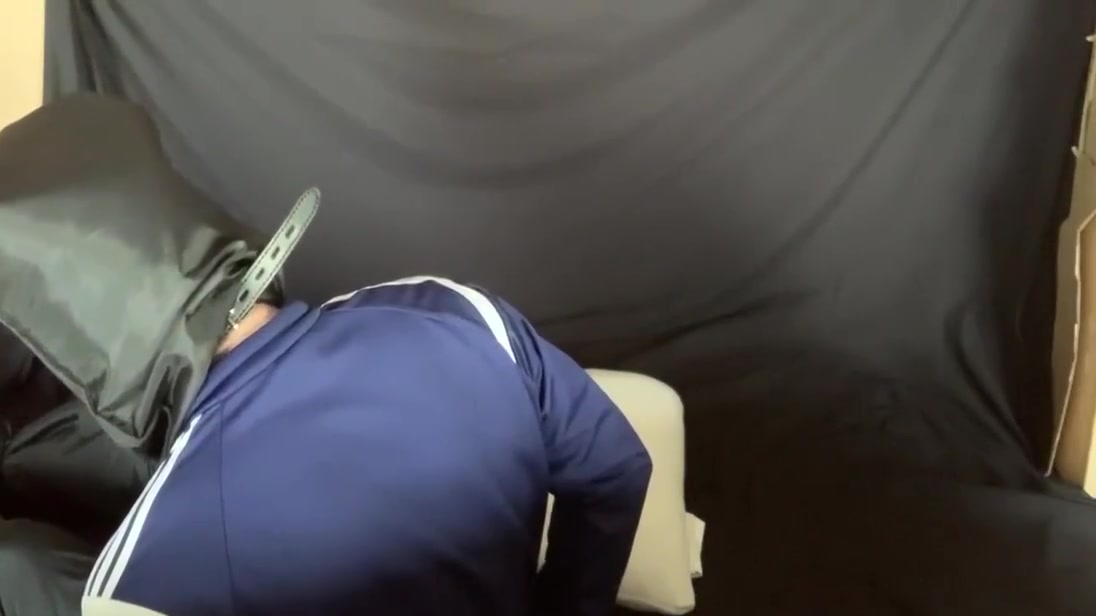Cuffed And Gagged In Adidas Tracksuit