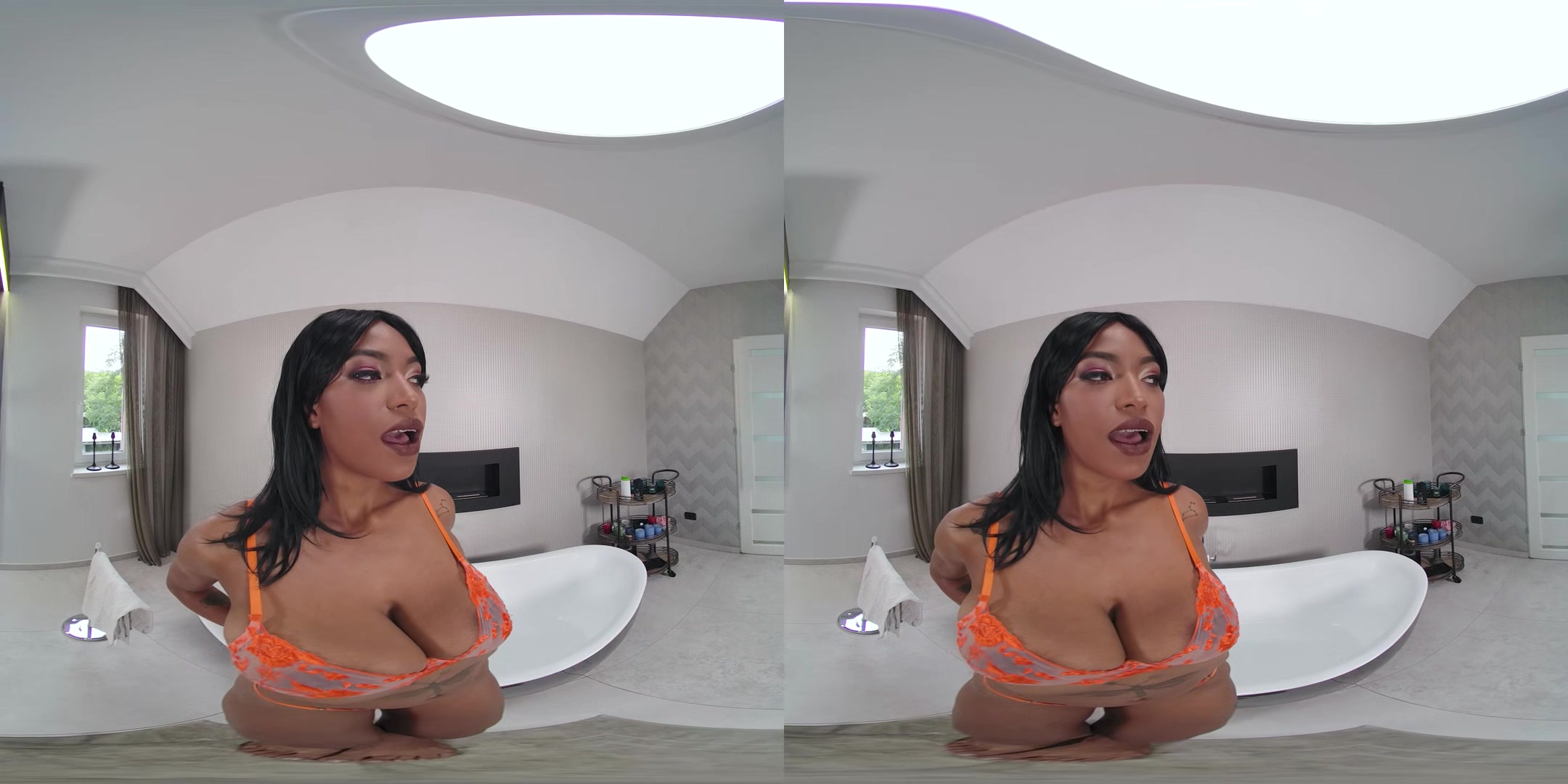 Busty Tina Fire Solid Anal