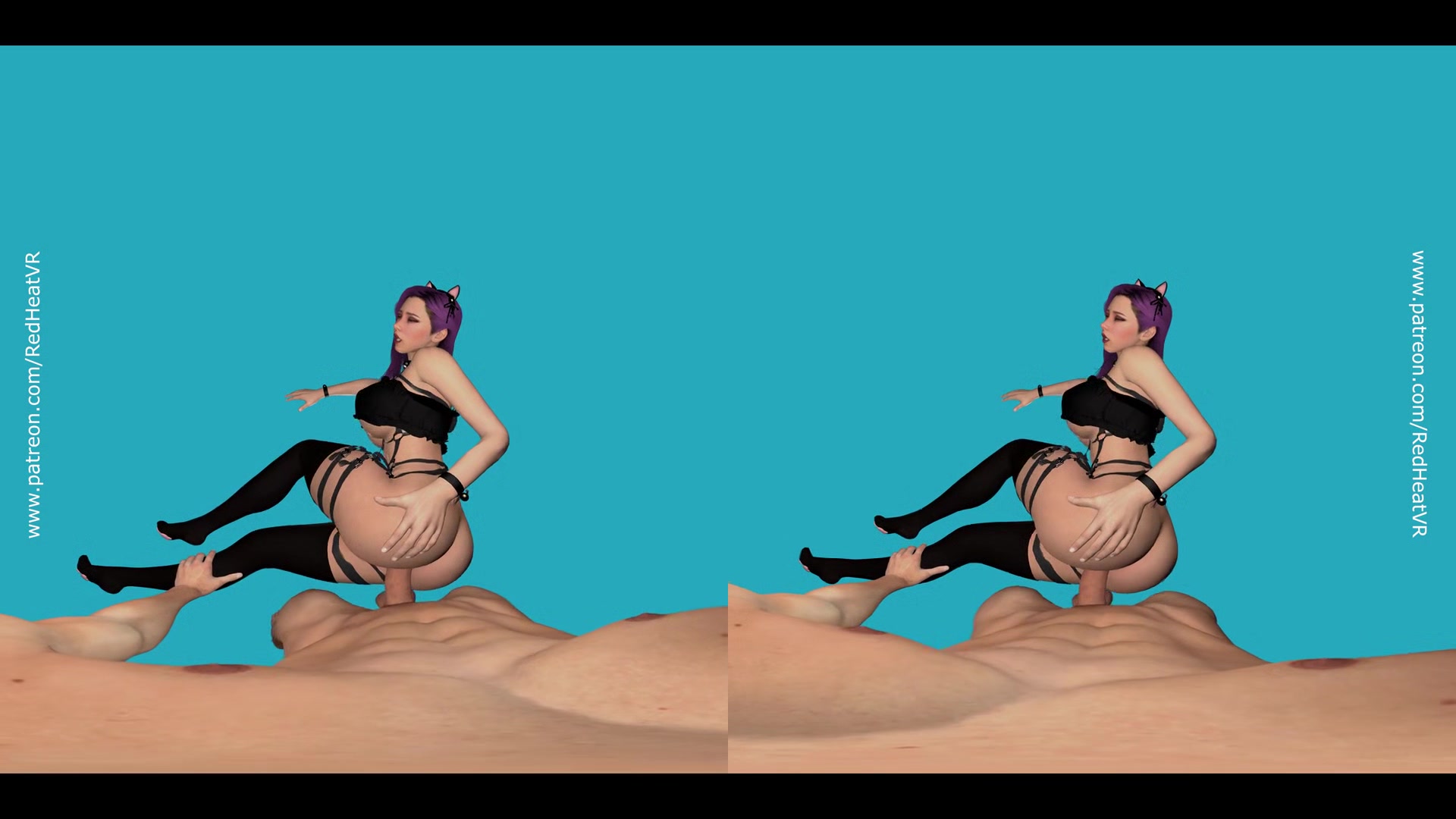 Bubble Butt Goth Girl Experience Passthrough