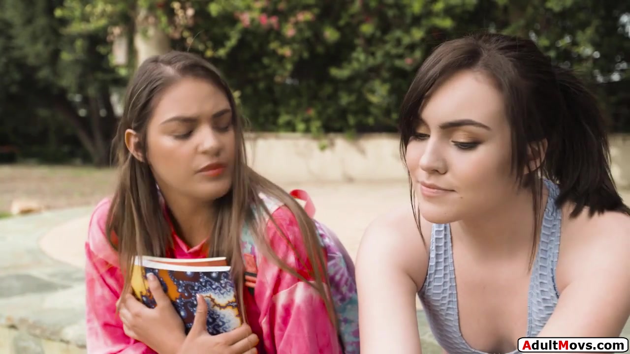 Lesbian coed falls in love with friend and they lick pussy