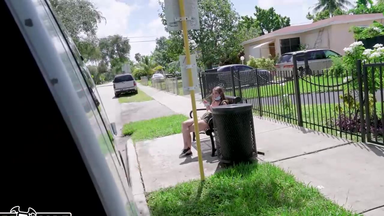 super cute teen got seduced for anal sex on the BangBus