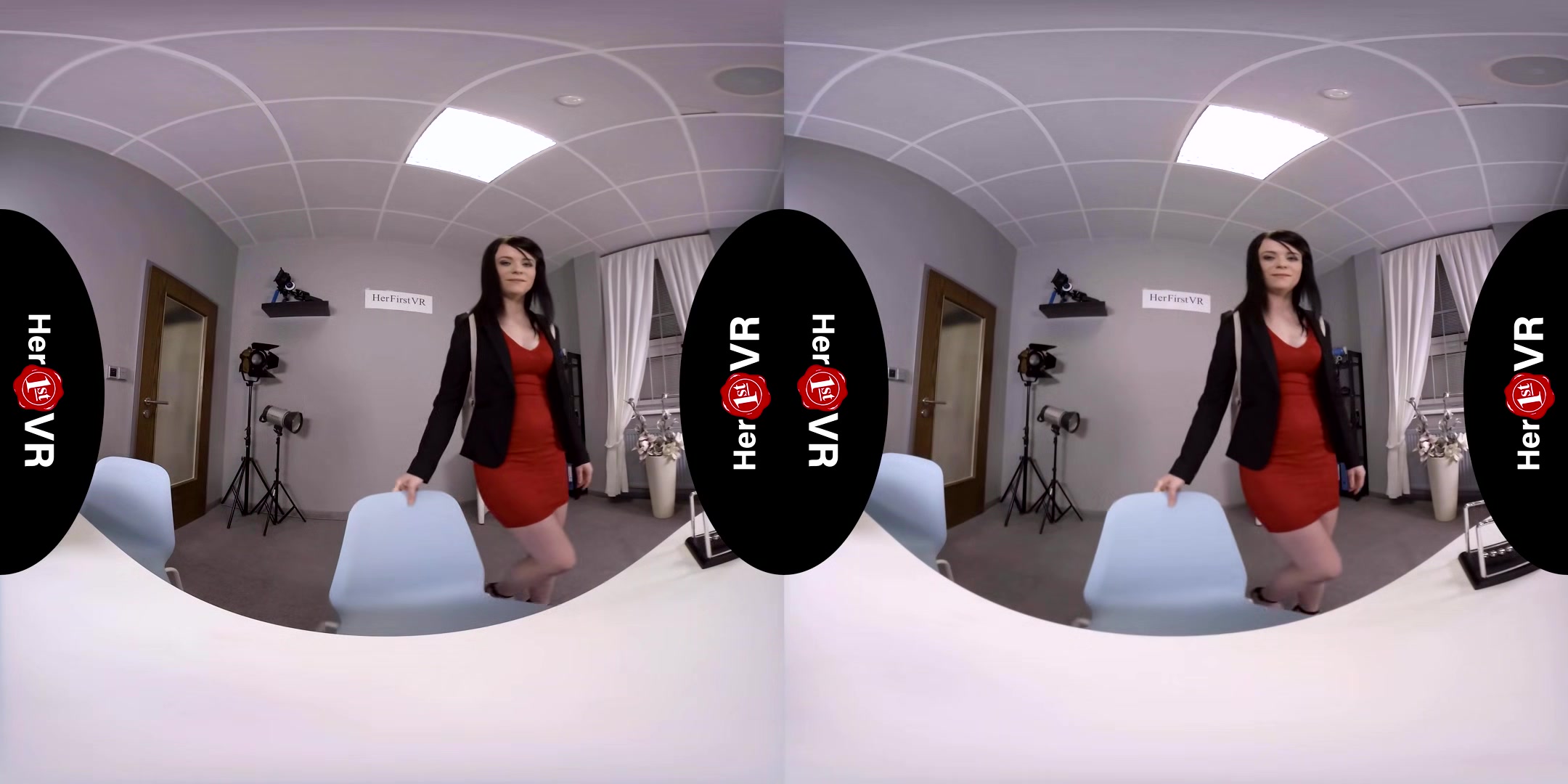 Lena King - First Vr Casting; Pale Brunette Casting