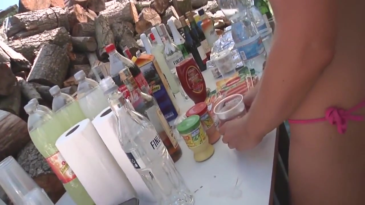 Hot Orgy Taking Place Outside