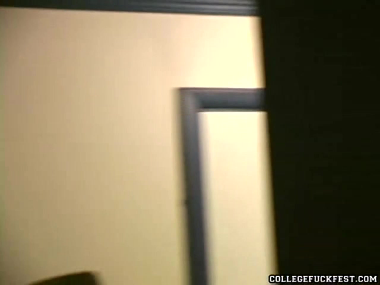 Spex slut preggo sucks on college dick