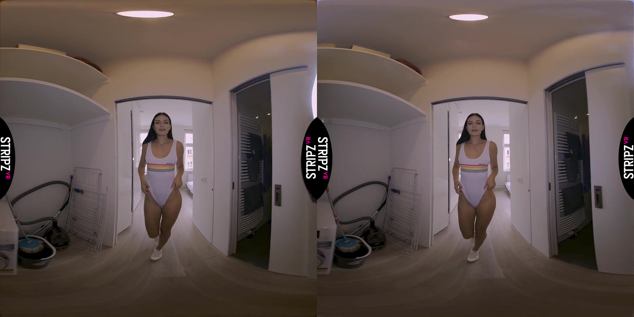 Lovers Love - Cute Babe Solo Striptease and Masturbation