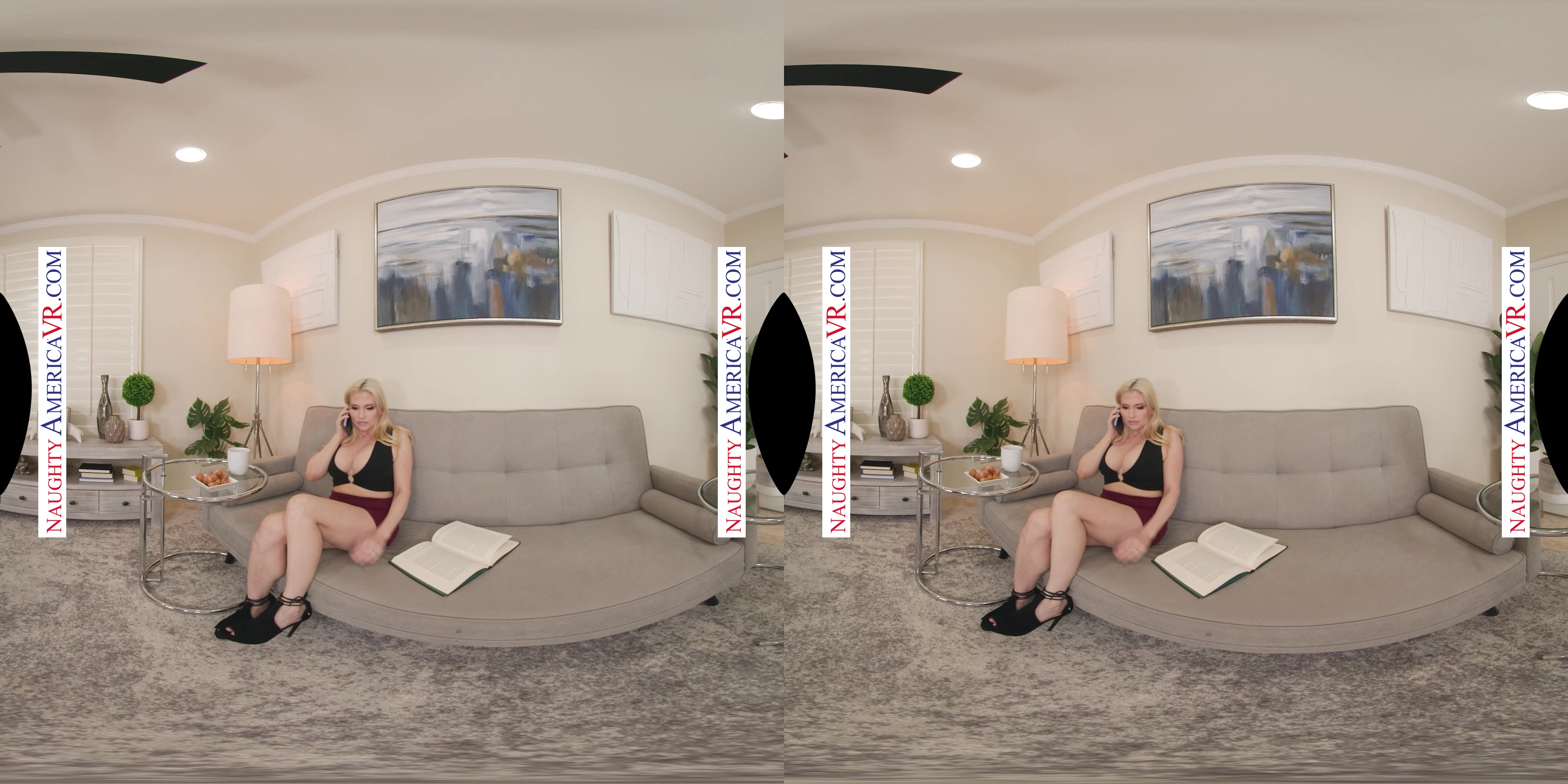 Boss' wife Christie Stevens gets down and dirty on a big fat cock