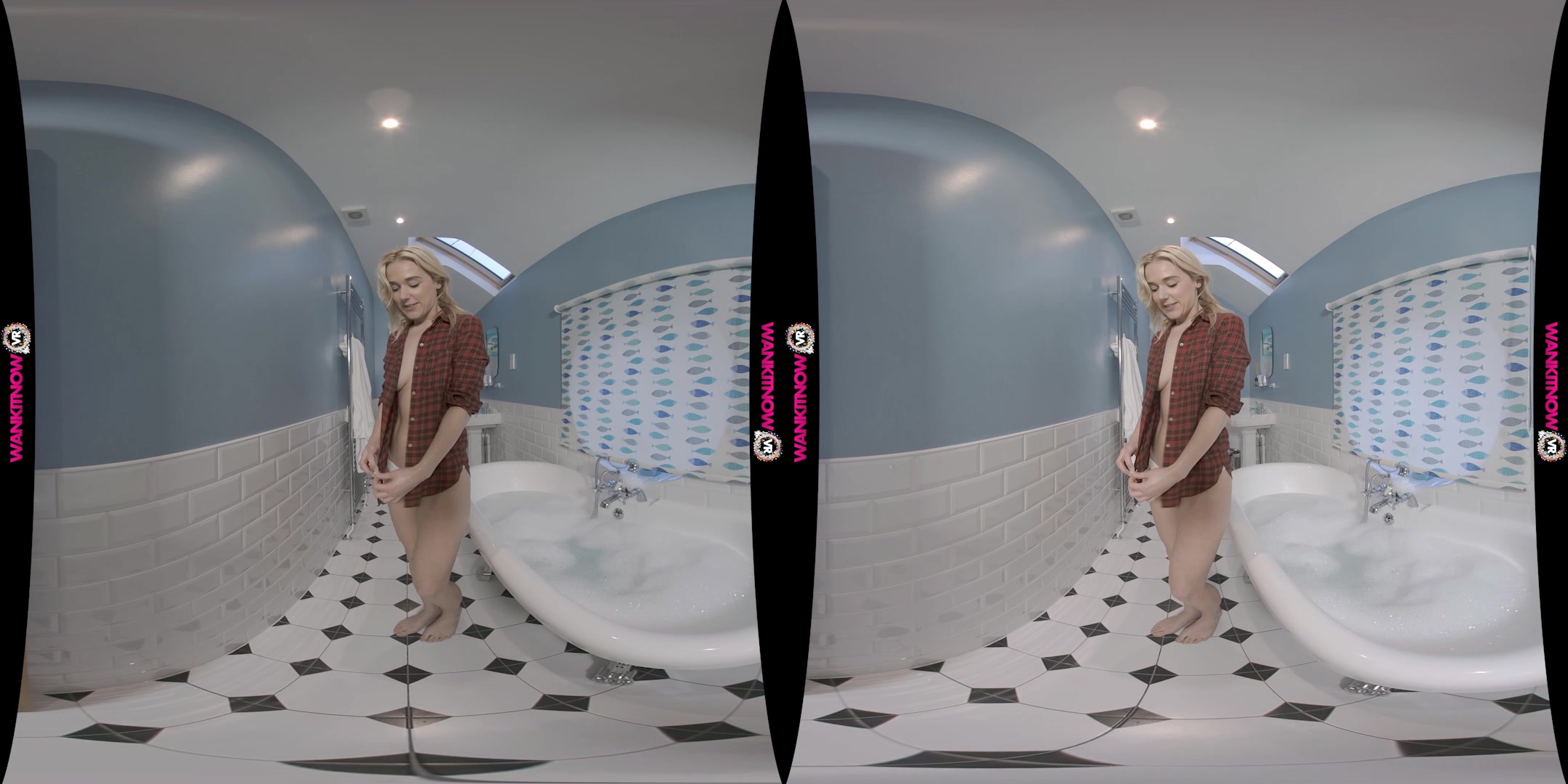 Using The Shower Head featuring Amy W - WankitNowVR