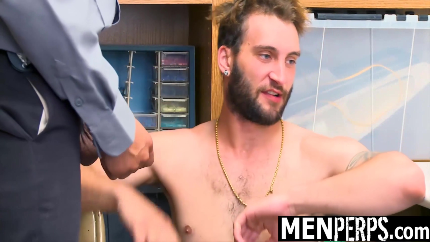 Twink Punished For Loitering In The Dressing Room - Menperps 8 Min