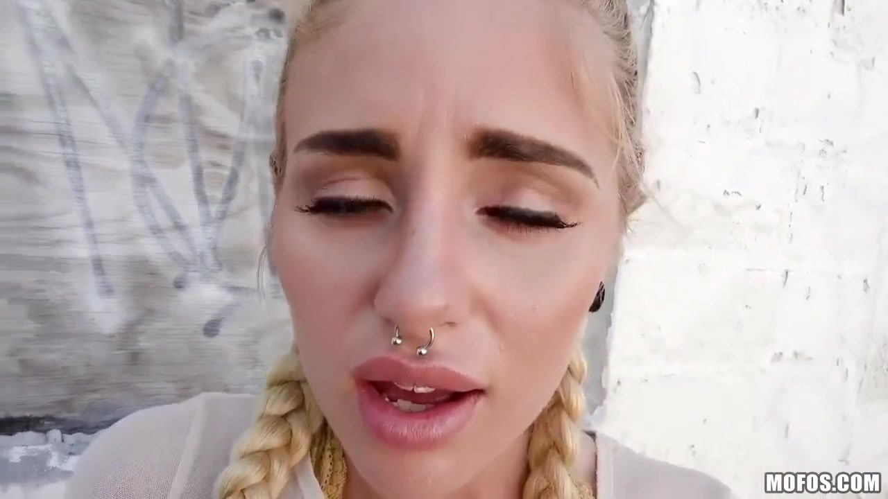 Playful College Girl With Piercings Ready For Sex For The Sake Of Money