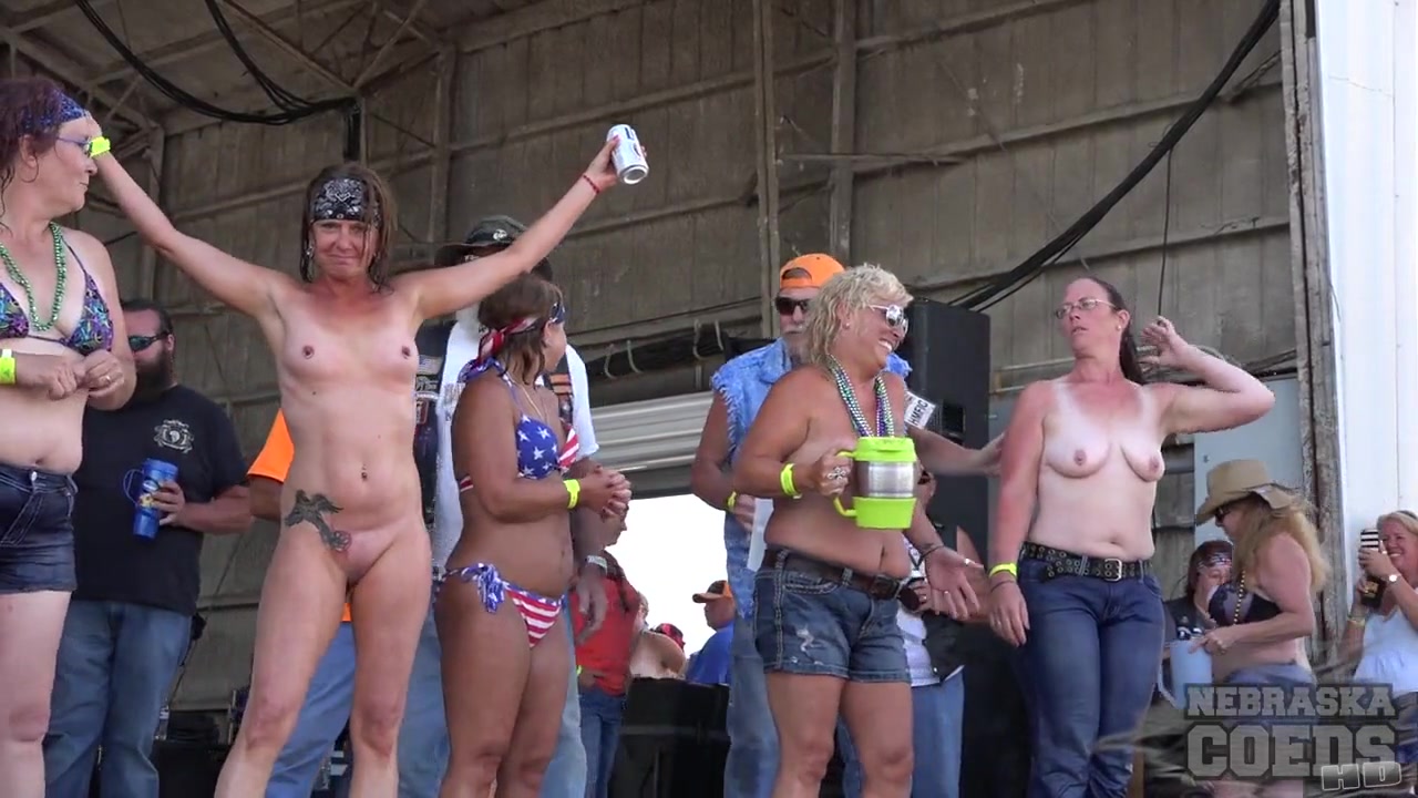 First Wet T At Abate Of Iowa Biker Rally 4th Of July Weekend 2016 - NebraskaCoeds
